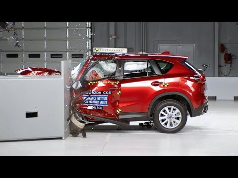 prueba de choque de vídeo Mazda CX-5 desde 2012