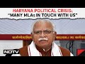 Haryana Government Latest News | BJPs ML Khattar: Many MLAs In Touch With Us