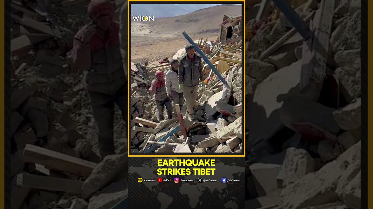 Tibet Earthquake: 4.1 Magnitude Earthquake Strikes Tibet | WION Shorts