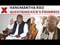 V Hanumantha Rao Recalls Telangana Struggle, Questions KCR’s Promises After Statehood | NewsX