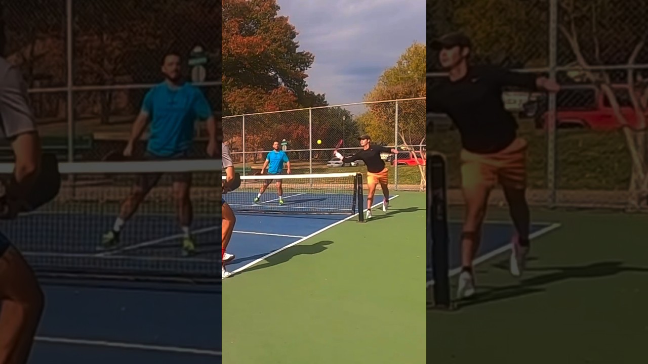 INCREDIBLE Pickleball Defense 😮