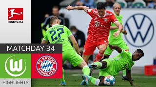 VfL Wolfsburg — FC Bayern München 2-2 | Highlights | Matchday 34 – Bundesliga 2021/22