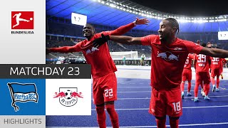 Hertha Berlin — RB Leipzig 1-6 | Highlights | Matchday 23 – Bundesliga 2021/22