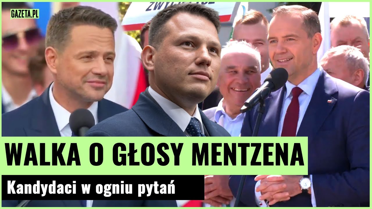 Przed nami konfrontacja Mentzena z Nawrockim i Gospodarzem. Walka o głosy Konfederacji | Gazeta.pl