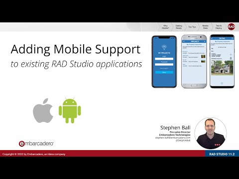 Adding mobile support to existing desktop applications