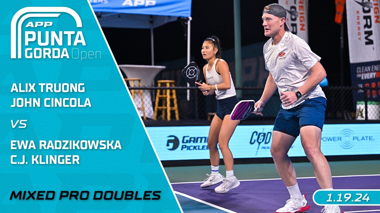 2024 APP Punta Gorda Open I Truong/Cincola vs. Radzikowska/Klinger | Mixed Doubles