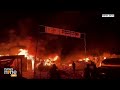 Fire Rages in Rafah After Israeli Strike on Area for Displaced Palestinians | News9  - 01:45 min - News - Video