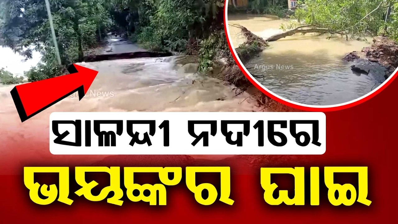 Bhadrak Flood Crisis: 40-Foot Breach In Salandi River Embankment | 2,000 Marooned | Argus News