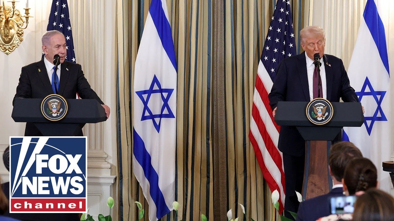 WATCH LIVE: Trump holds high-stakes meeting with Netanyahu over Gaza peace deal