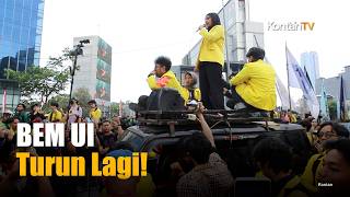 BEM UI Siapkan Aksi Lebih Besar, Bawa 8 Tuntutan ke Pemerintah