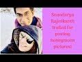 Soundarya Rajinikanth shares honeymoon pictures; gets trolled