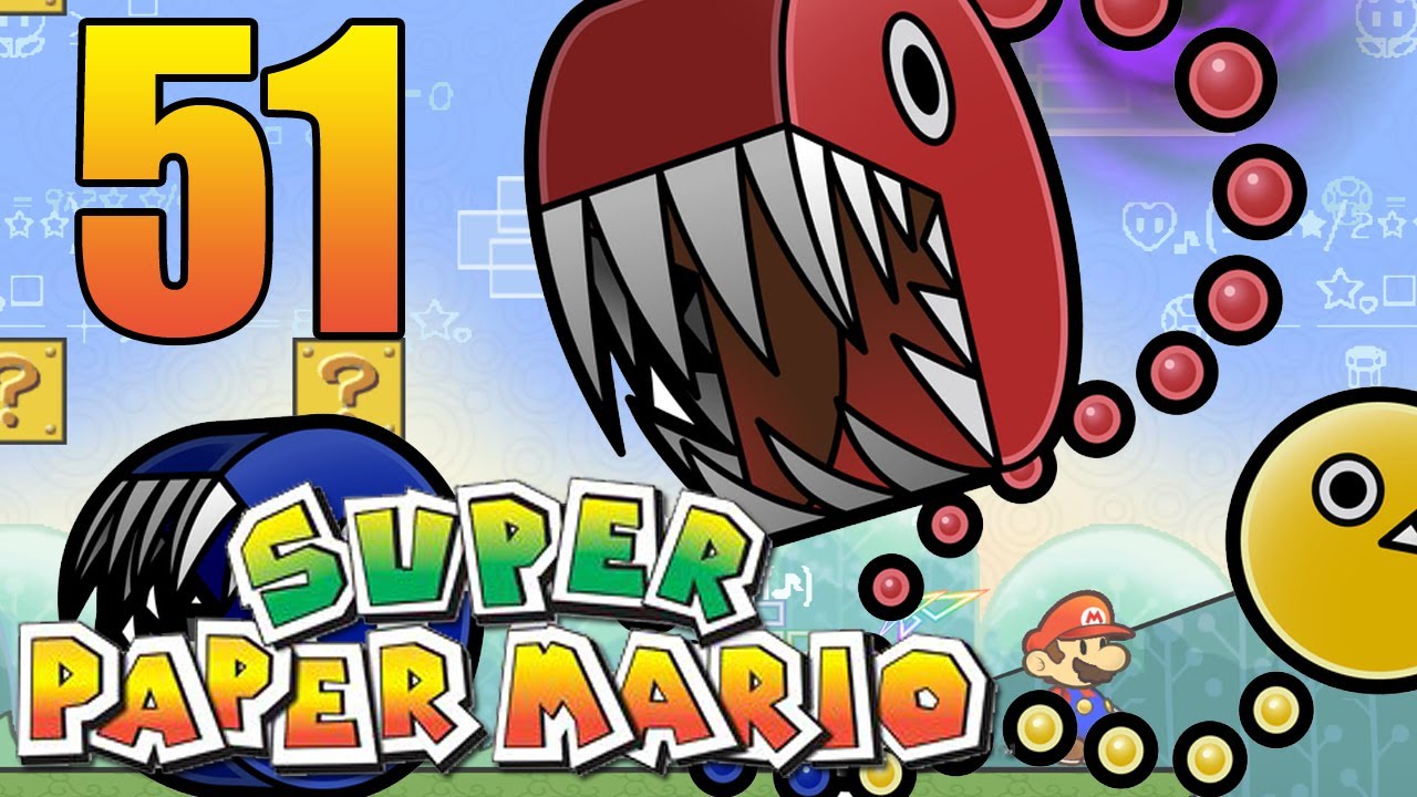 Super Paper Mario Blind 51 Underchomp Youtube