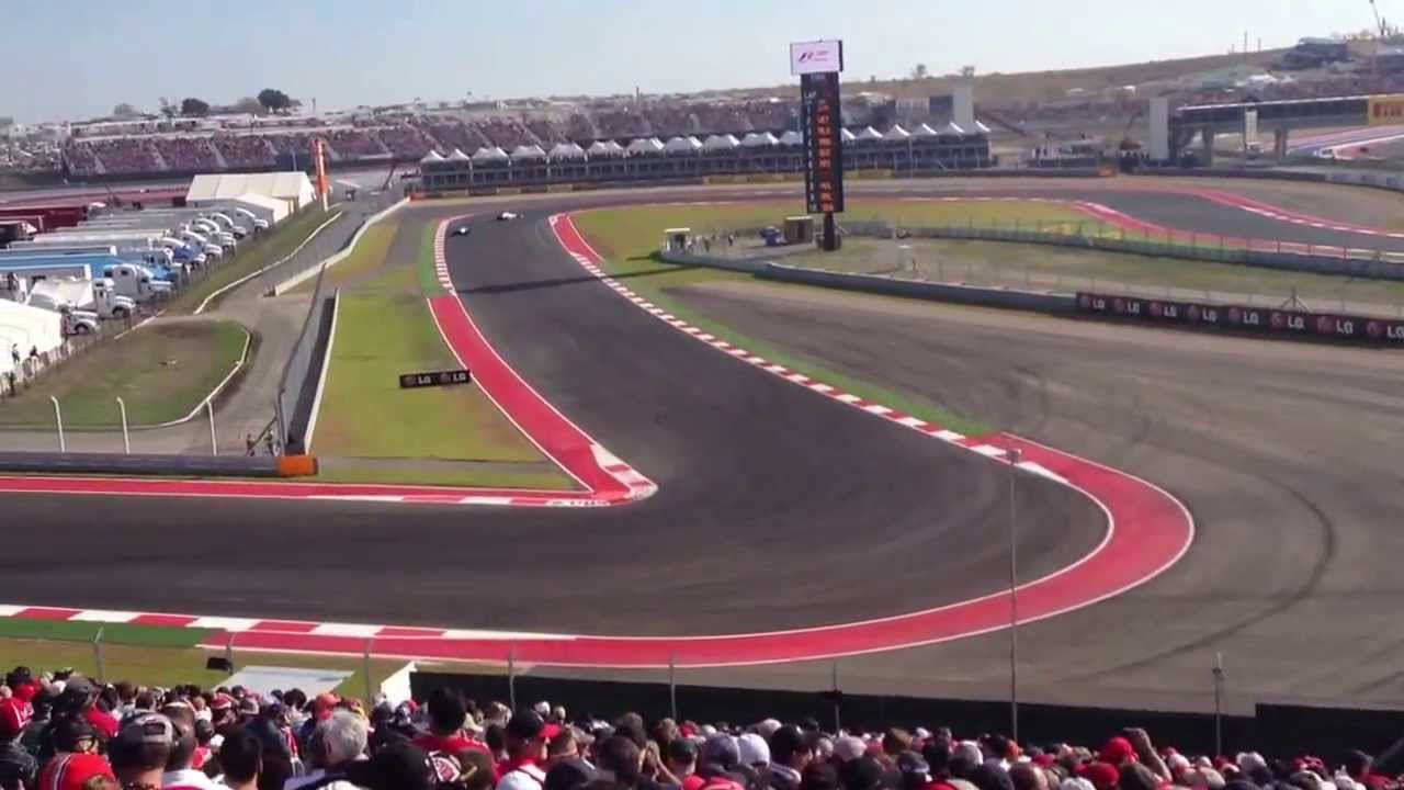 F1 COTA Turn 12 - YouTube