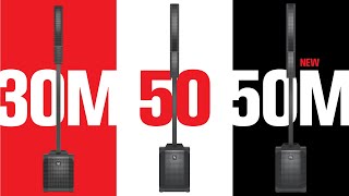 Meet the EVOLVE 50M: professional performance, column convenience