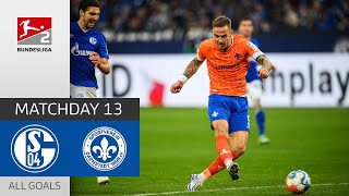 Darmstadt counters S04 | FC Schalke 04 — Darmstadt 98 2-4 | All Goals | MD 13 – Bundesliga 2 — 21/22