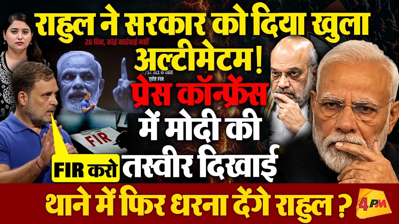 खड़गे के अपमान पर भड़के राहुल, BJP-RSS को जमकर धोया