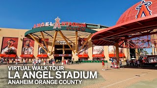 [4K] Angels Stadium of Anaheim, OC, Los Angeles Angels, MLB [Los Angeles Walk Tour]