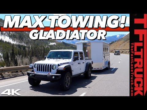 The 2020 Jeep Gladiator Takes On The World's Toughest Towing Test Fully Loaded: Super Ike S.3 Ep.1