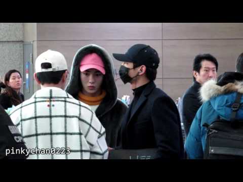 170318 샤이니 인천출국
