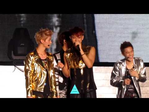 130526 KPOP CONCERT in TAIWAN EXO Ment Tao 黃子韜說成員暱稱