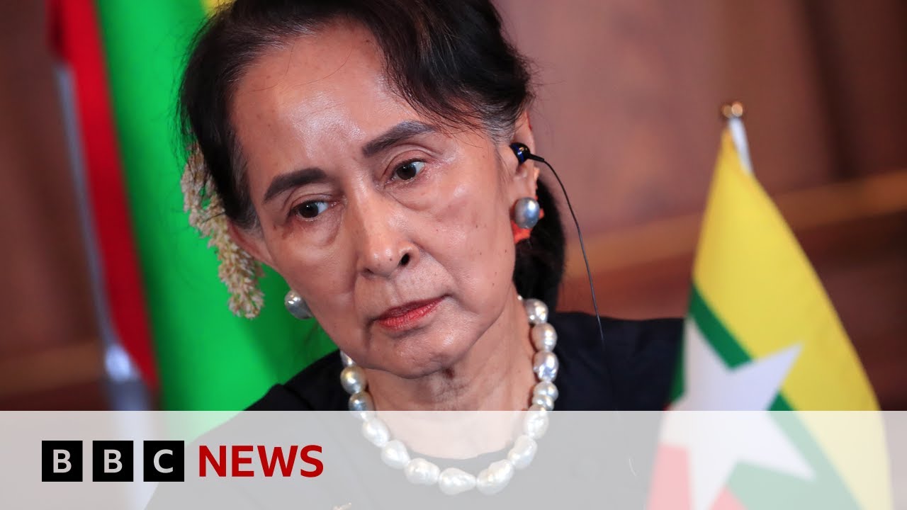 Myanmar moves former leader Aung San Suu Kyi to house arrest and pardons 3,300 prisoners | BBC News