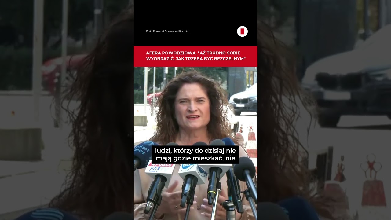 Afera powodziowa. Arciszewska-Mielewczyk: Jak bezczelny jest ten rząd... #shorts