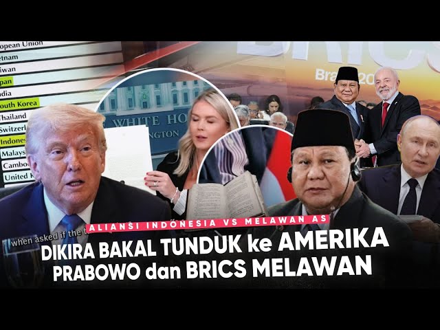 DAPAT surat Ancaman dari TRUMP, PRABOWO MELAWAN “INDONESIA, RUSIA, China dan BRICS BERSATU HAJAR AS"