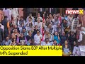 Opposition Slams BJP | After Multiple MPs Suspended | NewsX