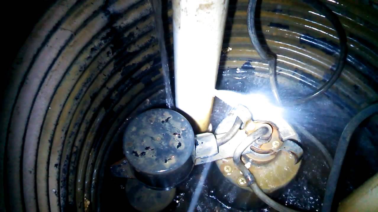 Sump Pump Pipe Relief Hole - YouTube