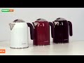 Kenwood SJM03х - яркий чайник с металлическим корпусом - Видеодемонстрация от Comfy.ua