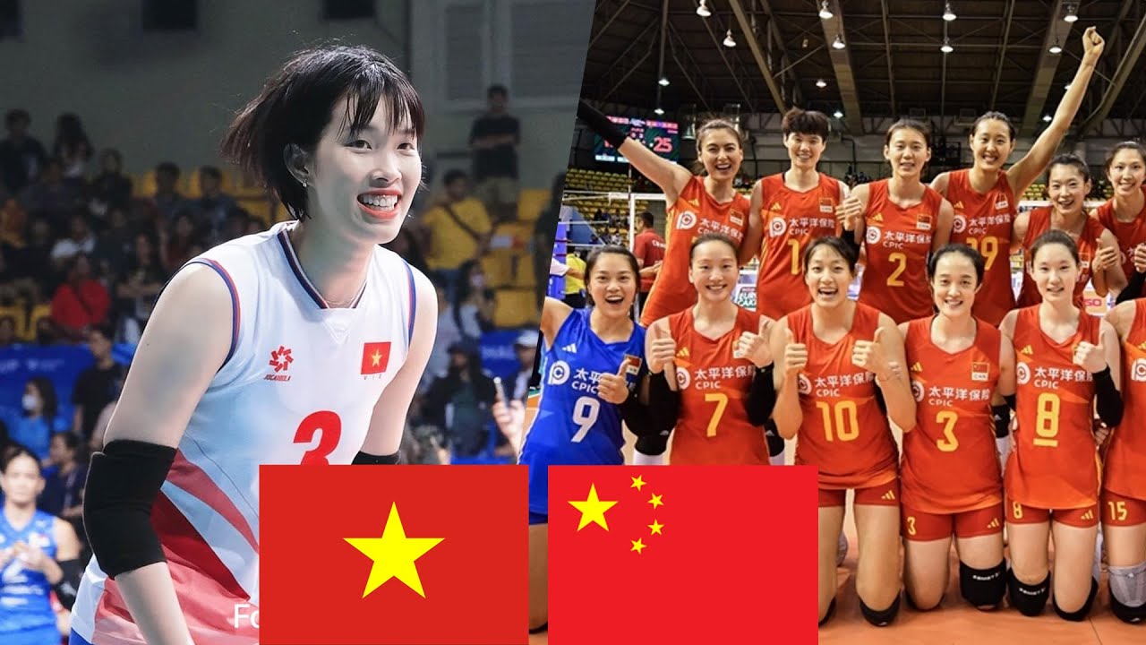 🔴VIỆT NAM vs TRUNG QUỐC | Thanh Thúy cùng đội tuyển Việt Nam tạo địa chấn trước Trung Quốc