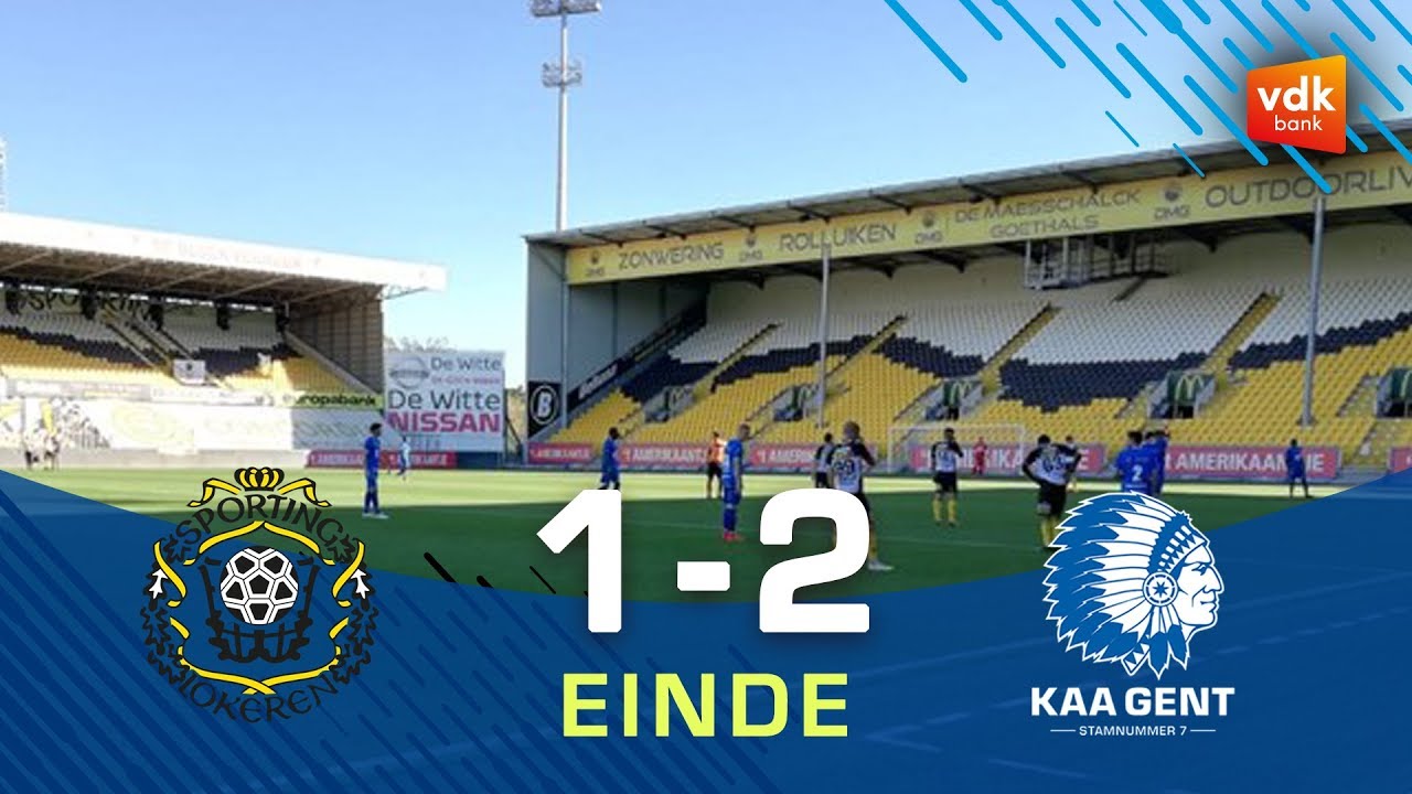 Lokeren - KAA Gent: 1-2 (oefenmatch)