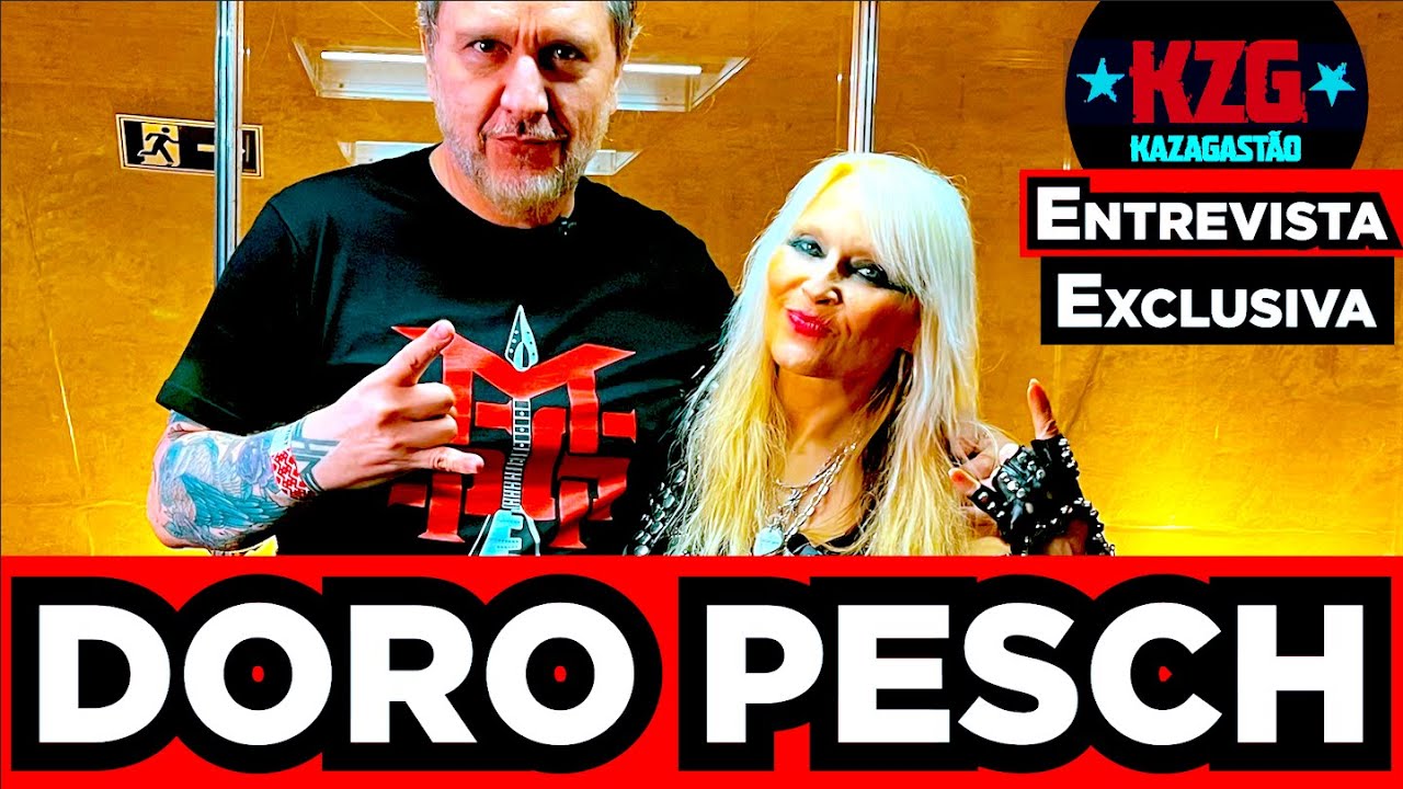 DORO em Kaza! ⭐️ Entrevistada por Gastão Moreira ⭐️