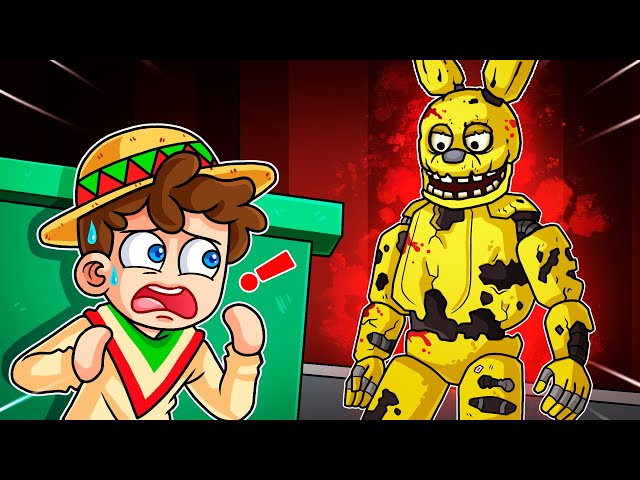 NO DEJES que SPRINGTRAP te ATRAPE 😨🔪🧸 SILVIOGAMER en FNAF