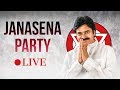 Pawan Kalyan Speech@ Party Central Office, Hyderabad- Live