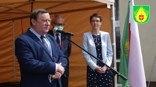 Przemówienie Starosty Starogardzkiego Kazimierza Chyły podczas uroczystości wmurowania kamienia węgi