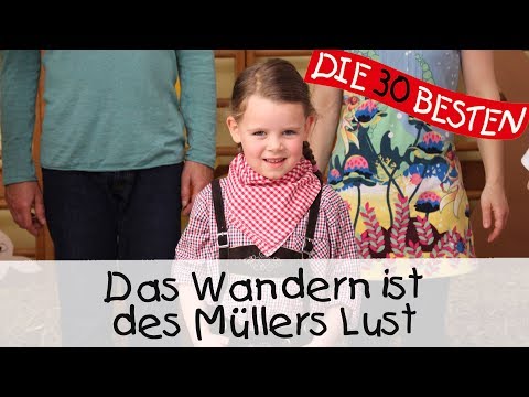 👩🏼 Das Wandern ist des Müllers Lust - Singen, Tanzen und Bewegen || Kinderlieder