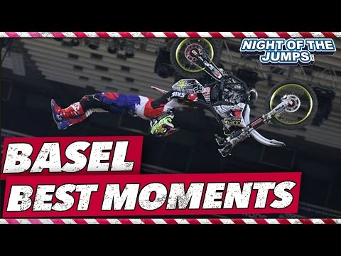 NIGHT of the JUMPs - Basel - Best FMX Moments 2016