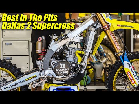 Dallas 2 Supercross Best in the Pits - Motocross Action Magazine