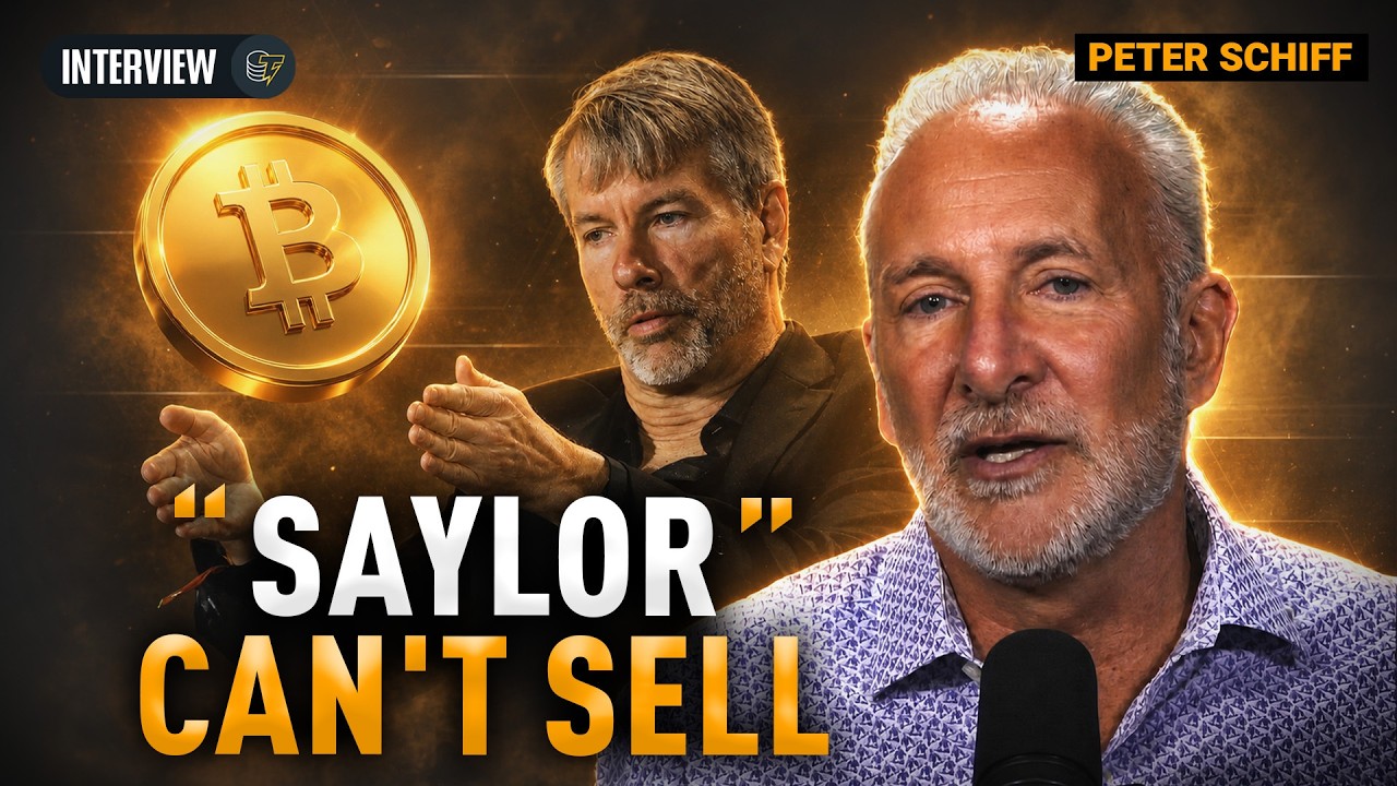 Peter Schiff on Strategy Selling BTC: “This Whole Thing Is Going to Implode”