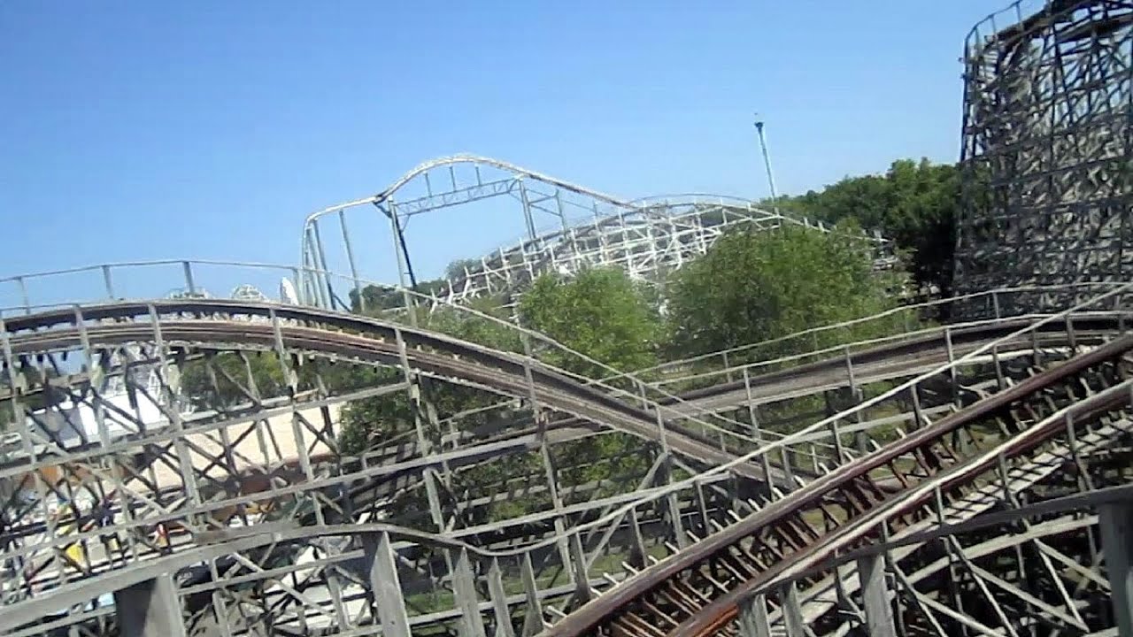 Outlaw Front Seat On-ride HD POV Adventureland, Iowa - YouTube