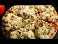 అన్నీ అందరికీ దొరికే వాటితో సరిగ్గా 15 నిమిషాల్లో దేశీ పిజా | No Oven Desi Pizza recipe @VismaiFood  - 04:02 min - News - Video
