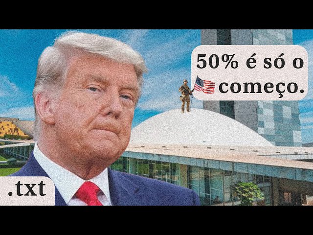 O PLANO DE TRUMP PARA O BRASIL VAI FAZER A TARIFA PARECER PEQUENA