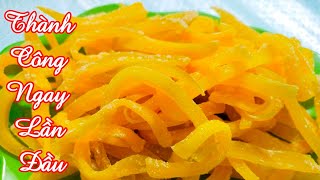 Cách làm MỨT ĐU ĐỦ Tại Nhà Thành Công Ngay Lần Đầu  |MÓN NGON NGÀY MỚI TV