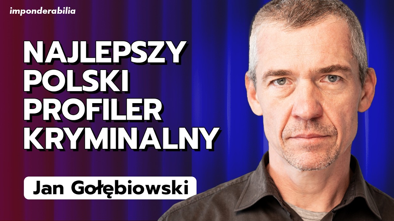 Najlepszy polski profiler kryminalny: Jan Gołębiowski