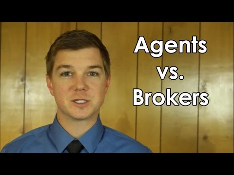 Differences Between Real Estate Agents & Brokers