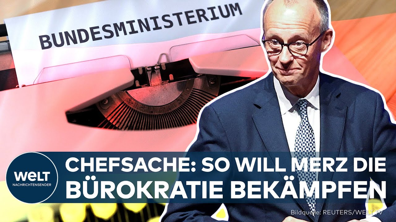 DEUTSCHLAND: Bürokratiewahnsinn kostet 146 Milliarden Euro – Merz erklärt Abbau zur Chefsache