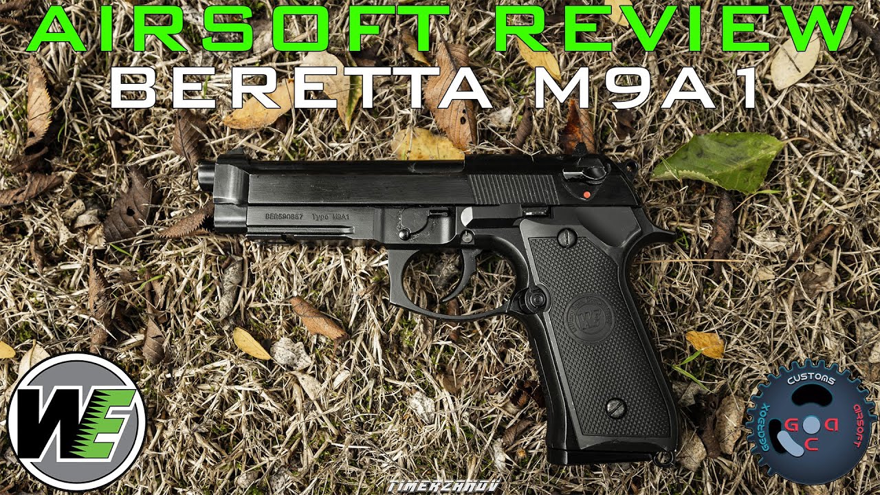 Airsoft Review #193 Beretta M9A1 WE Gaz Blowback [FR]
