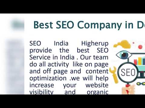 video SEO India Higherup | Digital Marketing Company