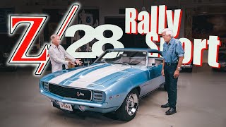 Leno Drives Legendary 1969 Camaro Z28 Rally Sport with an Incredible Backstory! | Jay Leno's Garage